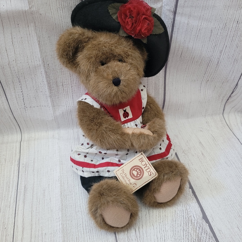 Boyds Bears Leslie B. Ladybug 16" Best Dressed Series STYLE # 904230